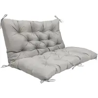 StarTech.com Outdoor Schaukelauflage - Wasserfestes Ersatz-Sitzkissen für Gartenschaukel - 12 cm dick - 150x100 cm - Atmungsaktive PP-Baumwolle