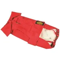 Fashion Dog Hundemantel mit Kunstpelz-Futter - Rot 55 cm 1 St