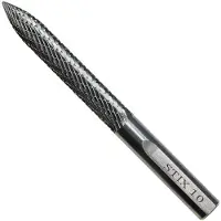 STIX Automotive Equipment STIX Fraser 10x110mm Carbide Cutter Hartmetallfrasstift Reifenbohrer Reifenpilze