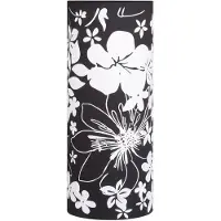 Paulmann Living 2Easy Schirm Cilento Floral Schwarz Stoff Lampenschirm E27
