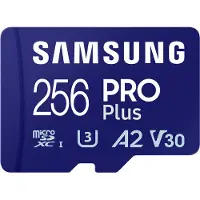 Samsung PRO Plus MB-MD256SA/EU, 256 GB, MicroSDXC, Klasse 3, UHS-I, 180 MB/s, 130 MB/s