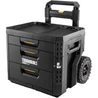 Toughbuilt STACKTECH rollbare Werkzeug Box abschliessbar mit 3 Schubladen ( TB-B1-D-R93 )