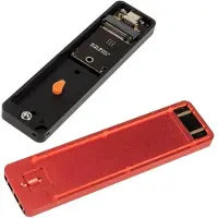 Akasa AK-ENU3M2-06, SSD-Gehäuse, M.2, PCI Express, Serial ATA III, 10 Gbit/s, USB Anschluss, Schwarz