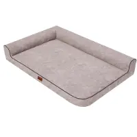 HOBBYDOG Hundebett Best XXL – 115×80 cm, extra groß, wasserabweisend, , abnehmbarer Bezug, komfortabel für große Hunde