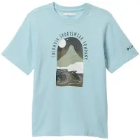 Columbia - Kid's Valley Creek II S/S Graphic Shirt - T-Shirt Gr XXS blau/grau