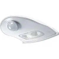 Osram LED-Außenwandlampe DOORLED DOWN, weiß, Sensor Batterie