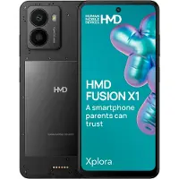 HMD FUSION X1 DS TA-1672 6/128 FLASHY, 16,7 cm (6.56"), 720 x 1612 Pixel, Schwarz