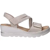 Rieker Sandalen Plat Sandalen Plat - Beige - Maat 40