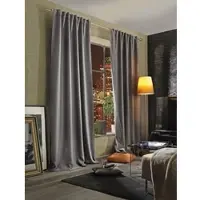 Home wohnideen Vorhang "SILENCIO", grau, B:135cm H:245cm, Polyester, Gardinen, Vorhang, Akkustikschal, Energiesparend