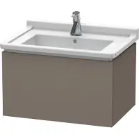 Duravit Waschtischunterschrank L-Cube 67x46,9cm, f Gr s-matt, 1 Ausz., wandhängend