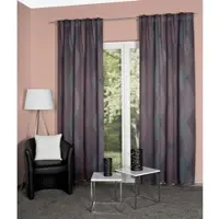 Home wohnideen Vorhang "JARO", kupfer, B:135cm H:245cm, Polyester, Gardinen, Vorhang, Verdunklungsschal, bedruckt, Kombiband