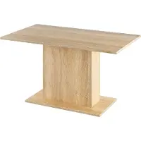 Kondela Esstisch Olympa 138x79 cm – Sonoma-Eiche