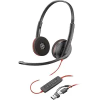 HP Poly Blackwire 3220 Voip-kopfhörer
