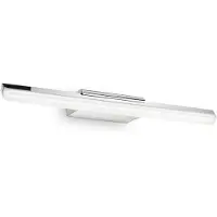 Ideal Lux Moderne Wandleuchte Reflexion Aluminium Chrom Led 11W 3000K Warmes Licht
