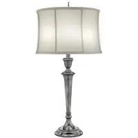 Elstead Lighting Elstead Syracuse Tischleuchte E27 Antikes Nickel