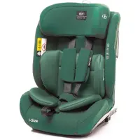 4Baby Kindersitz ISOFIX 9-36kg Go-Fix I-Size, Komfort bis 12 Jahre, Grün