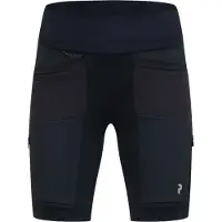 Peak Performance Kurze Hose Ascent Track Short Tights Damen Black-M
