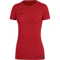 Jako Damen T-Shirt Premium Basics 6129-01 36 - rot meliert - 36