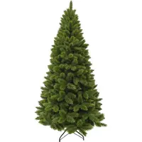 Triumph tree Künstlicher Camden Weihnachtsbaum im Slim-Format - H215 x Ø109 cm - Grün