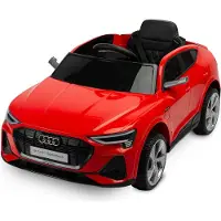 Toyz Audi E-Tron Sportback Elektroauto Fahrzeug für Kinder von 3-8 Jahren - Rot