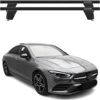 Menabo Dachträger Grundtäger für Mercedes CLA C118 2019-2025 75kg Alu Schwarz 2x