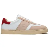 Timberland für Herren. TB0A43GGAFX1 Lisbon Street Beige Leder Turnschuhe (36.5), Wohnung, Schnürsenkel, Lässig