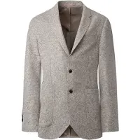 Hackett London für Herren. HM443100 Graue Bouclé-Jacke (38/32), Braun, Lässig, Klassisch, Acryl, Langarm