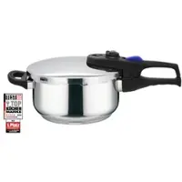 Elo Schnellkochtopf "Praktika Plus", silber (edelstahlfarben), B:27,5cm H:19,5cm L:42cm Ø:22cm, Töpfe, Schnellkochtopf, Überdrucksicherung im Deckelrand, Induktion