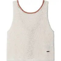 Pepe Jeans für Mädchen. PG7000025 Oberteil Frankie weiß (12años= 152cm), Lässig, Baumwolle, Ärmellos / Hosenträger, Kinderbekleidung