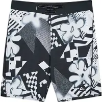 Quiksilver Boardshorts "Highline Printed 20", Herren, Gr. 36(XL), micro chip momentum, Obermaterial: 51% Polyester, 37% Polyester, 12% Elasthan., Hosen Boardshorts