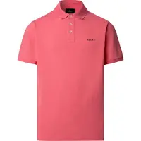 Hackett London für Herren. HM5600146 Poloshirt mit Strandbesatz Passform classic fit rosa (M), Lässig, Baumwolle, Kurzarm