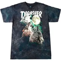 Thrasher Wolves Wash Premium Kurzarm-t-shirt