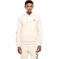 EA7 für Herren. 7M000569_AF13512 Logo Series beige Sweatshirt (L), Lässig, Sportlich, Baumwolle, Sportbekleidung, Multisport, Kurzarm