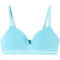 Emporio Armani für Damen. EW000442_AF19023 Tages-BH blau (M), Heimtextilien, Baumwolle