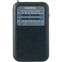 Daewoo Dw1008gr Tragbares Radio Durchsichtig One Size / EU Plug 220V Durchsichtig One Size