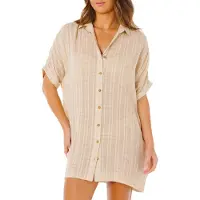Rip Curl RipCurl Paradise Check Cover UP off white (0003) L