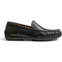 Lloyd EMILIO Crema Calf Herren Slipper in Schwarz, Größe 10.5