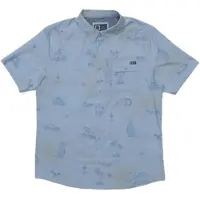 Salty Crew Flagship Uv Button Up Kurzarmhemd