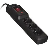 ActiveJet Steckdosenleiste Mit 3 Steckdosen Und Schalter 3 M
