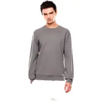 EA7 für Herren. 7M001489_AF17787 Logo Series Sweatshirt grau (XXL), Lässig, Sportlich, Baumwolle, Sportbekleidung, Multisport, Kurzarm