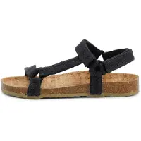 Grand Step Shoes - Levi Hemp - Sandalen Gr 37 schwarz