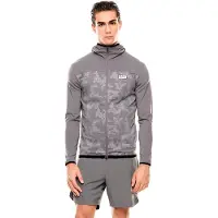 Emporio Armani für Herren. 7M001625_AF13534 Sweatshirt VIGOR7 perlgrau (L), Weiß, Lässig, Sportlich, Sportbekleidung, Multisport, Polyamid