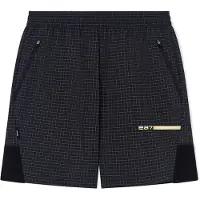 EA7 für Herren. 7M001506_AF22110 Logo Series Shorts Schwarz (M), Lässig, Sportlich, Sportbekleidung, Multisport, Polyamid