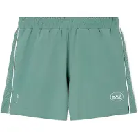 EA7 für Herren. 7M001525_AF21059 Tennis Pro Shorts lorbeergrün (XXL), Weiß, Sportlich, Synthetisch, Laufen, Sportbekleidung, Multisport, Dra