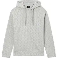 Armani Exchange für Herren. XM001225AF11847M8315 Graues bedrucktes Sweatshirt (XS), Lässig, Baumwolle