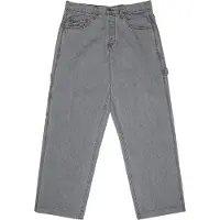 Dc-shoes Straight-Jeans "Baggy", Herren, Gr. 38(XXL) / Länge 34(L), medium grau, Obermaterial: 75% Baumwolle, 25% Baumwolle., Jeans Straight-Jeans