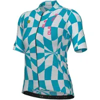 ALÉ - Women's PR-E Multiverso 2.0 S/S Lady Jersey - Radtrikot Gr M türkis