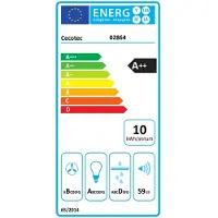 Cecotec 02864 - Bolero Flux TLT 605500 Glass White A++
