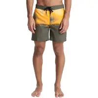 Quiksilver Boardshorts "Everyday 16", Herren, Gr. 33(M/L), gelb (grape leaf wordblock), Obermaterial: 100% Polyester., Hosen Boardshorts