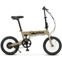 Nilox NXEBJ2 Elektro-Fahrrad Grau Stahl 40,6 cm (16") 19,5 kg Lithium